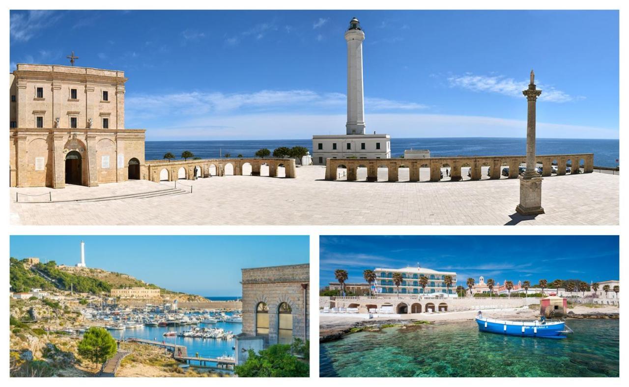Casa Vacanze Orlando - Con Veranda Vista Mare A 200M Dal Mare Santa Maria di Leuca Eksteriør bilde
